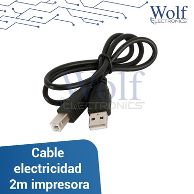 Cable de alimentación con enchufe suizo 2 metros