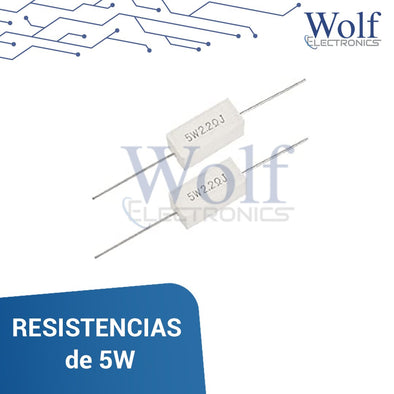 RESISTENCIA DE 5W DE 5,7K