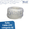 Rollo Cable UTP categoria 5E