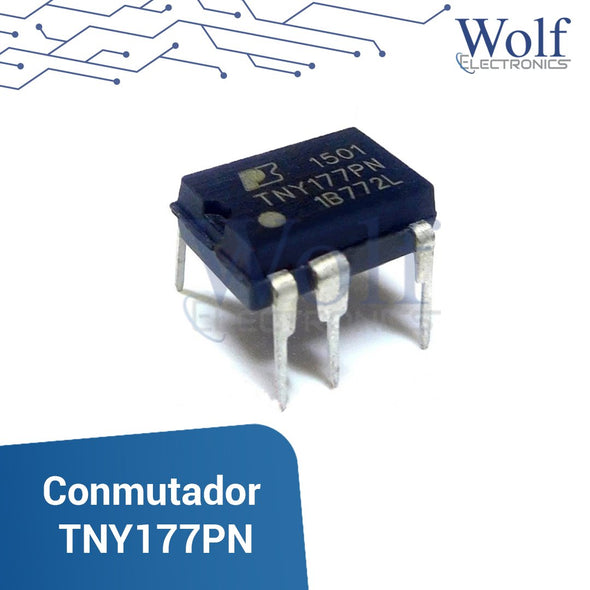 Conmutador fuera de línea de bajo consumo TNY177PN
