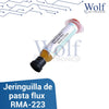 Jeringuilla de pasta flux RMA-223