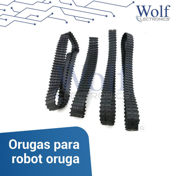 Orugas para robot oruga