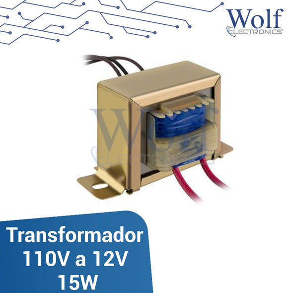 Transformador 110 V a 12V 15W