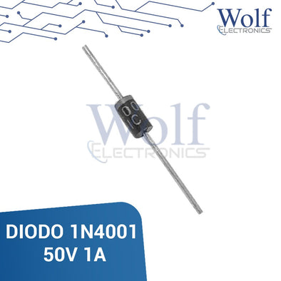 Diodo 1N4001 50V 1A
