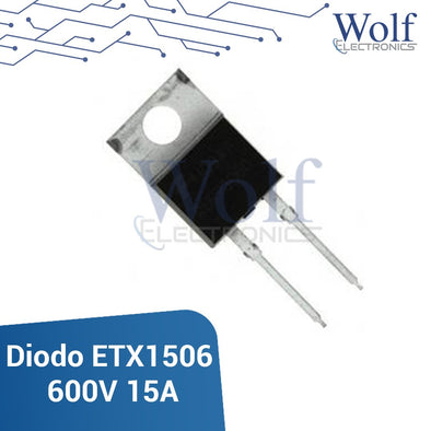 Diodo ETX1506 600V 15A