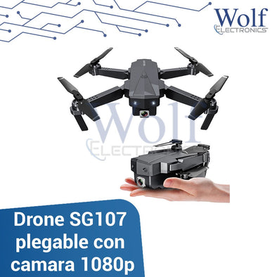 Drone SG107 plegable con camara 1080p