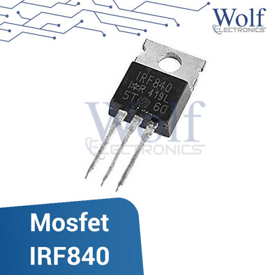 Mosfet IRF840 500V 8A