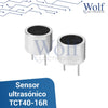 Sensor ultrasonico 16MM 40MHz TCT40-16R / T