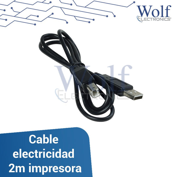 Cable de alimentación con enchufe suizo 2 metros