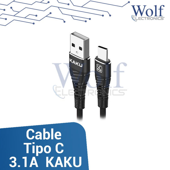 Cable para datos Tipo C 2.8A carga rápida KAKU-DC092 KSC-284