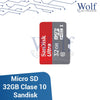 Micro SD 32GB Clase 10 Sandisk