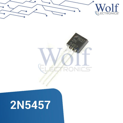 Transistor JFET canal N 2N5457 25V 5mA