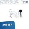 Transistor JFET canal N 2N5457 25V 5mA