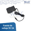 Adaptador fuente de voltaje 9V 2A