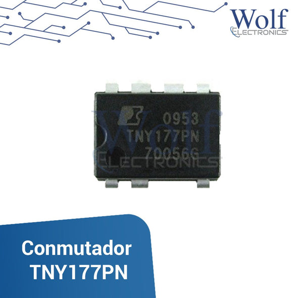 Conmutador fuera de línea de bajo consumo TNY177PN