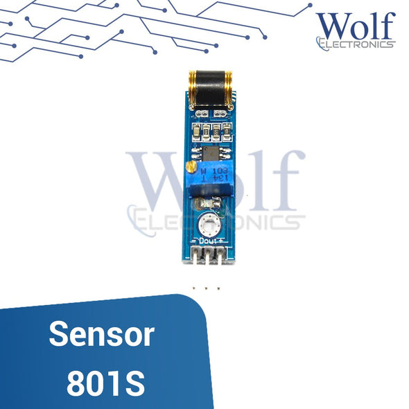Sensor de vibración 801S sensibilidad ajustable