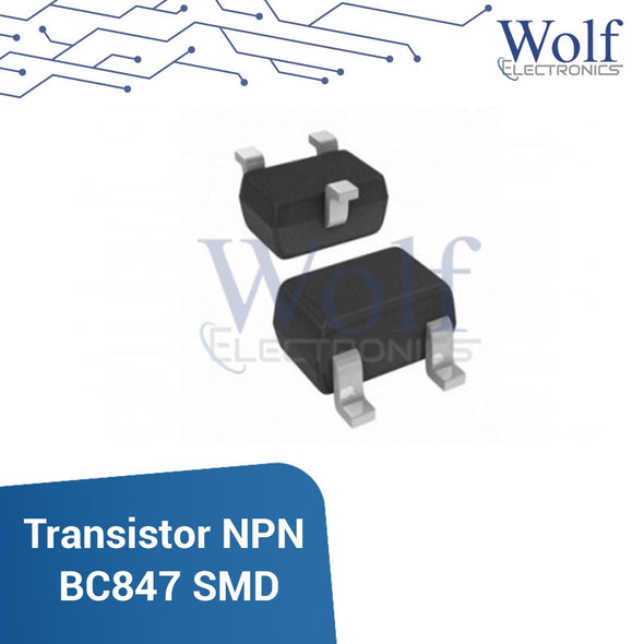 Transistor NPN BC847 SMD