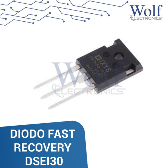 DIODO FAST RECOVERY DSEI30 06A 37A 600V