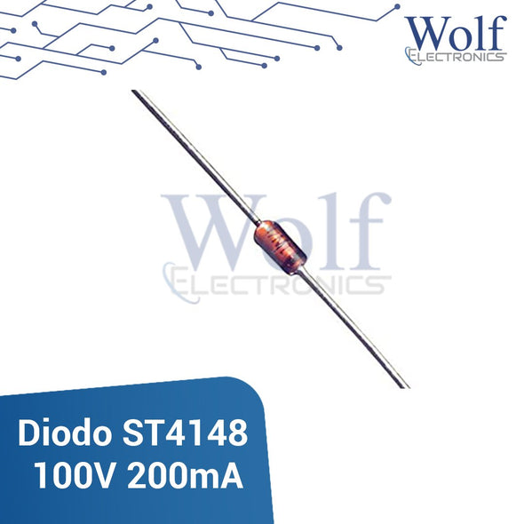 Diodo ST4148 100V 200mA