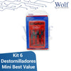 Kit 6 Destornilladores Mini Best Value