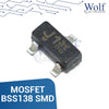 MOSFET BSS138 SMD 50V 0.22A