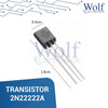 Transistor 2N2222A 60V 600mA