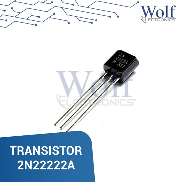 Transistor 2N2222A 60V 600mA