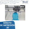 MINUTO DE IMPRESION 3D