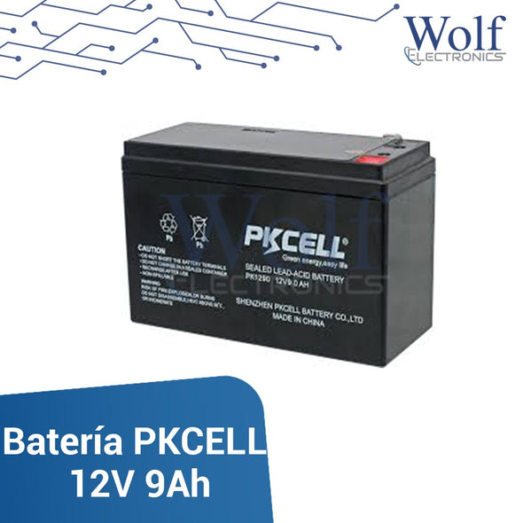 Bateria recargable lead acid PKCELL 12V 9Ah