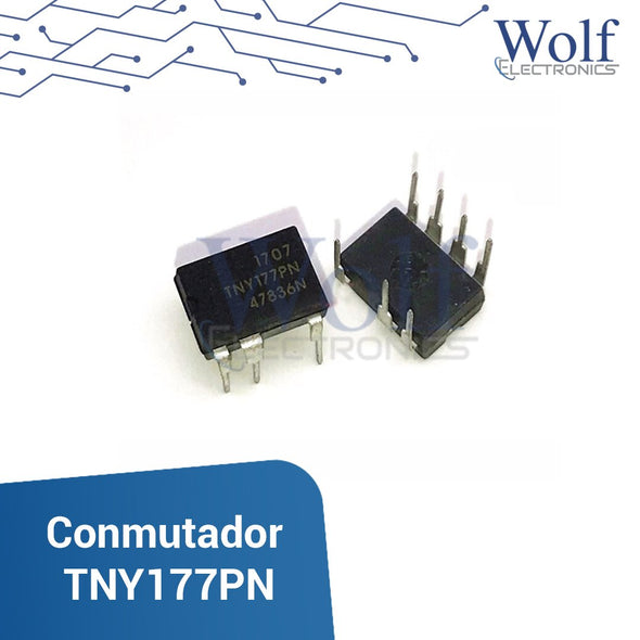 Conmutador fuera de línea de bajo consumo TNY177PN