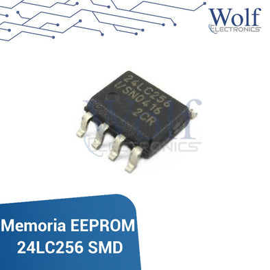 Memoria EPROM 24LC256 SMD