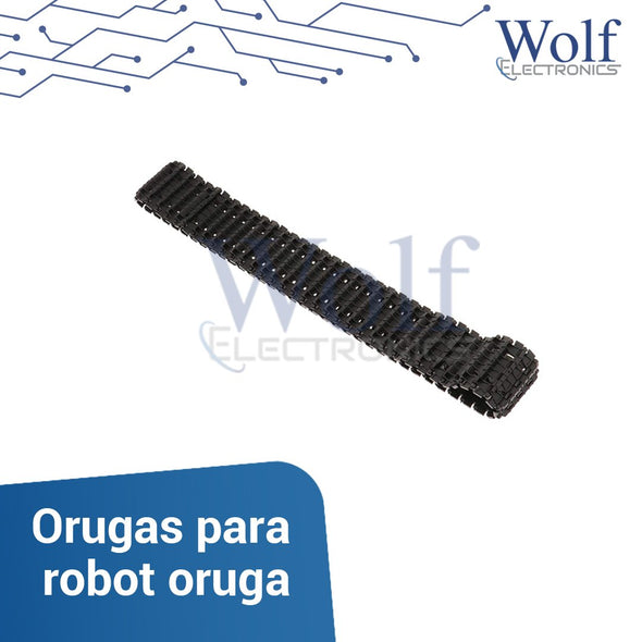 Orugas para robot oruga