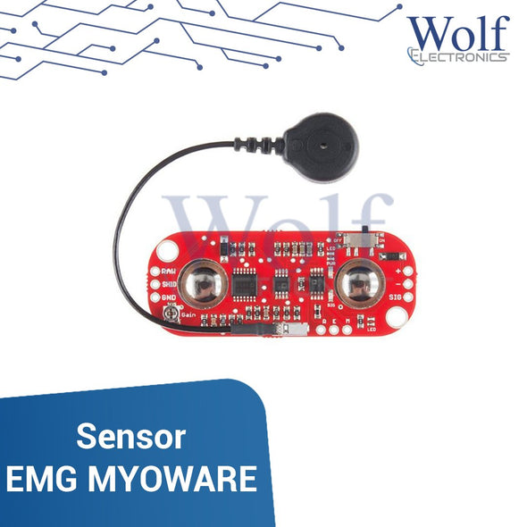 Sensor de señal muscular EMG MYOWARE