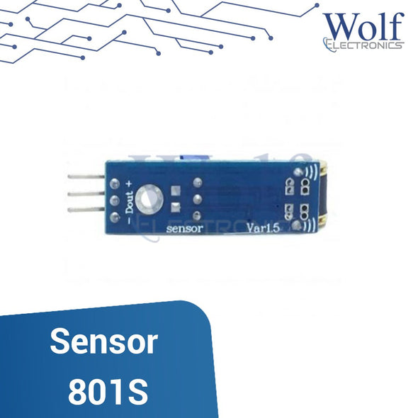 Sensor de vibración 801S sensibilidad ajustable