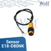 Sensor infrarrojo E18-D80NK 3-80 cm ajustable