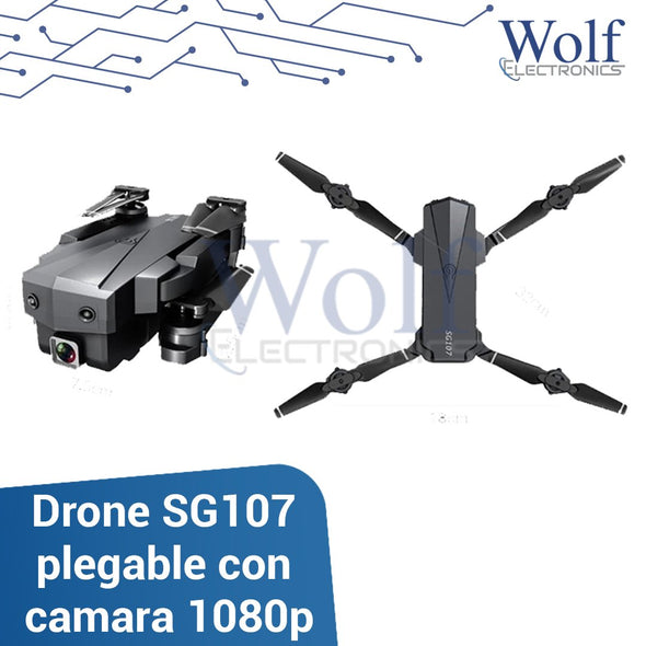 Drone SG107 plegable con camara 1080p