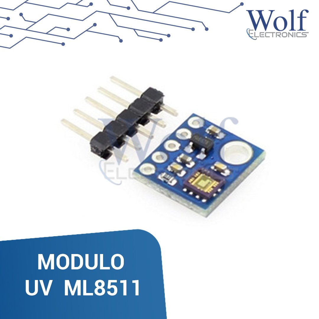 Módulo Sensor de luz ultravioleta (UV) ML8511