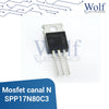 Mosfet canal N SPP17N80C3 800V 17A