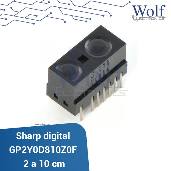 Sensor Sharp digital GP2Y0D810Z0F 2 a 10 cm