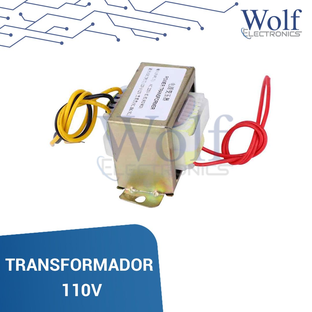 Transformador 110V a 12V 60W 5A. Wolf Electronics – WOLF