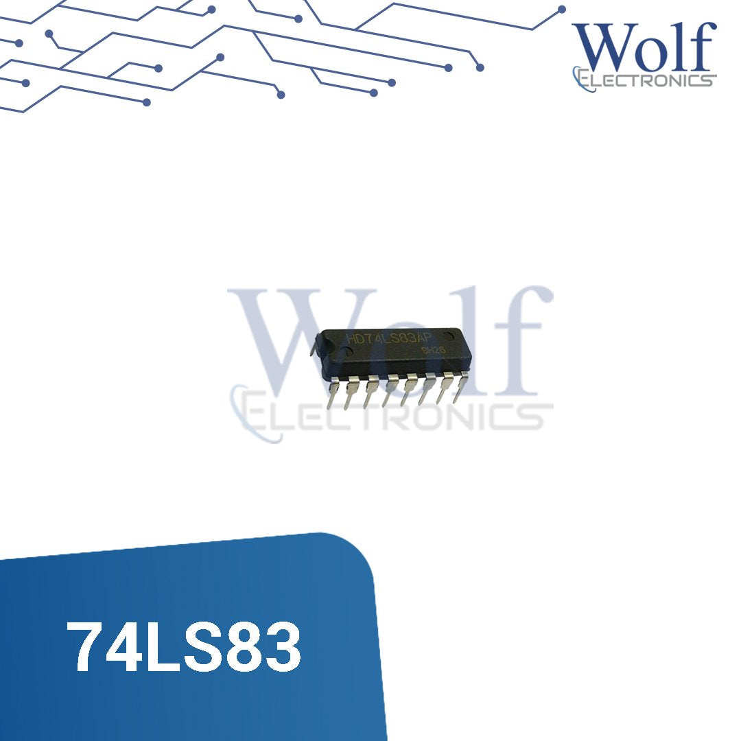 74ls83 Component 74LS83 Sumador de 4 bits. Wolf Electronics – WOLF ELECTRONICS IT