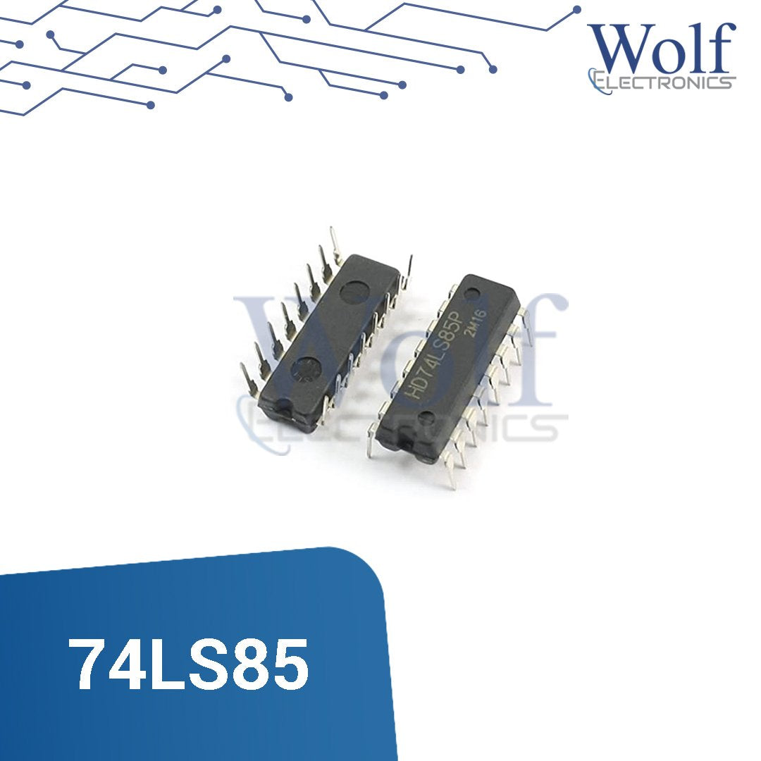 74ls85 Chip Comparador de 4 bits 74LS85 7485. Wolf Electronics – WOLF ELECTRONICS IT