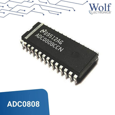 CONVERSOR ANALOGO DIGITAL ADC0808 8bits