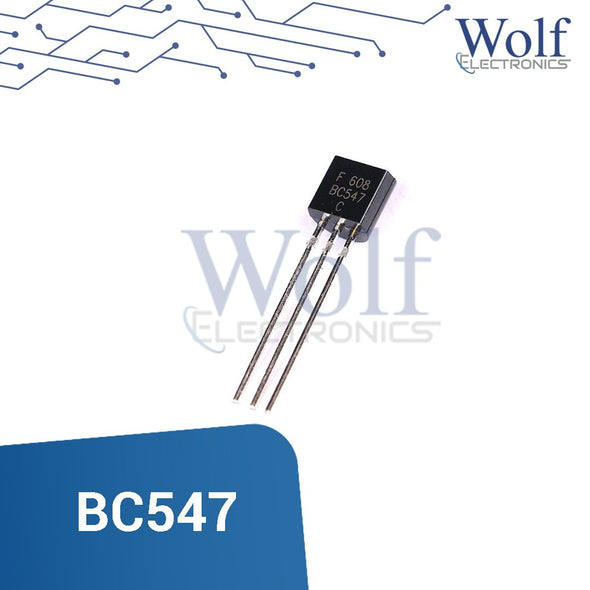 Transistor NPN BC547 100mA 45V