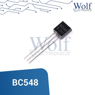 Transistor NPN BC548 30V 100 mA