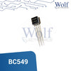 Transistor NPN 30V 100mA BC549