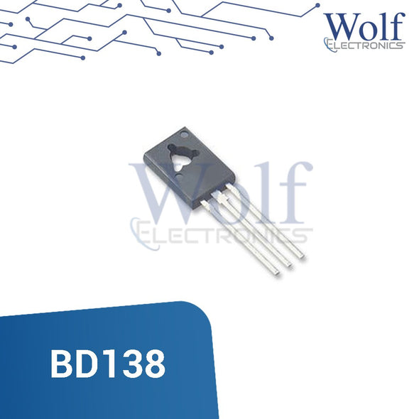 Transistor PNP 60V 1.5 A BD138