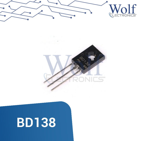 Transistor PNP 60V 1.5 A BD138
