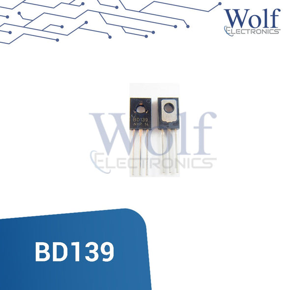 TRANSISTOR BD139 NPN 80 V 1.5 A