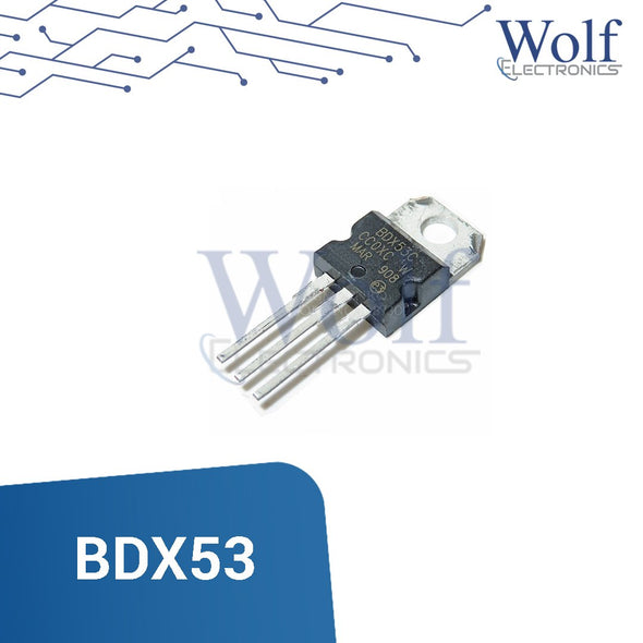 Transistor Darlington NPN 100V 8A BDX53